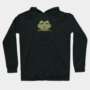 Frog in your pocket Hoodie